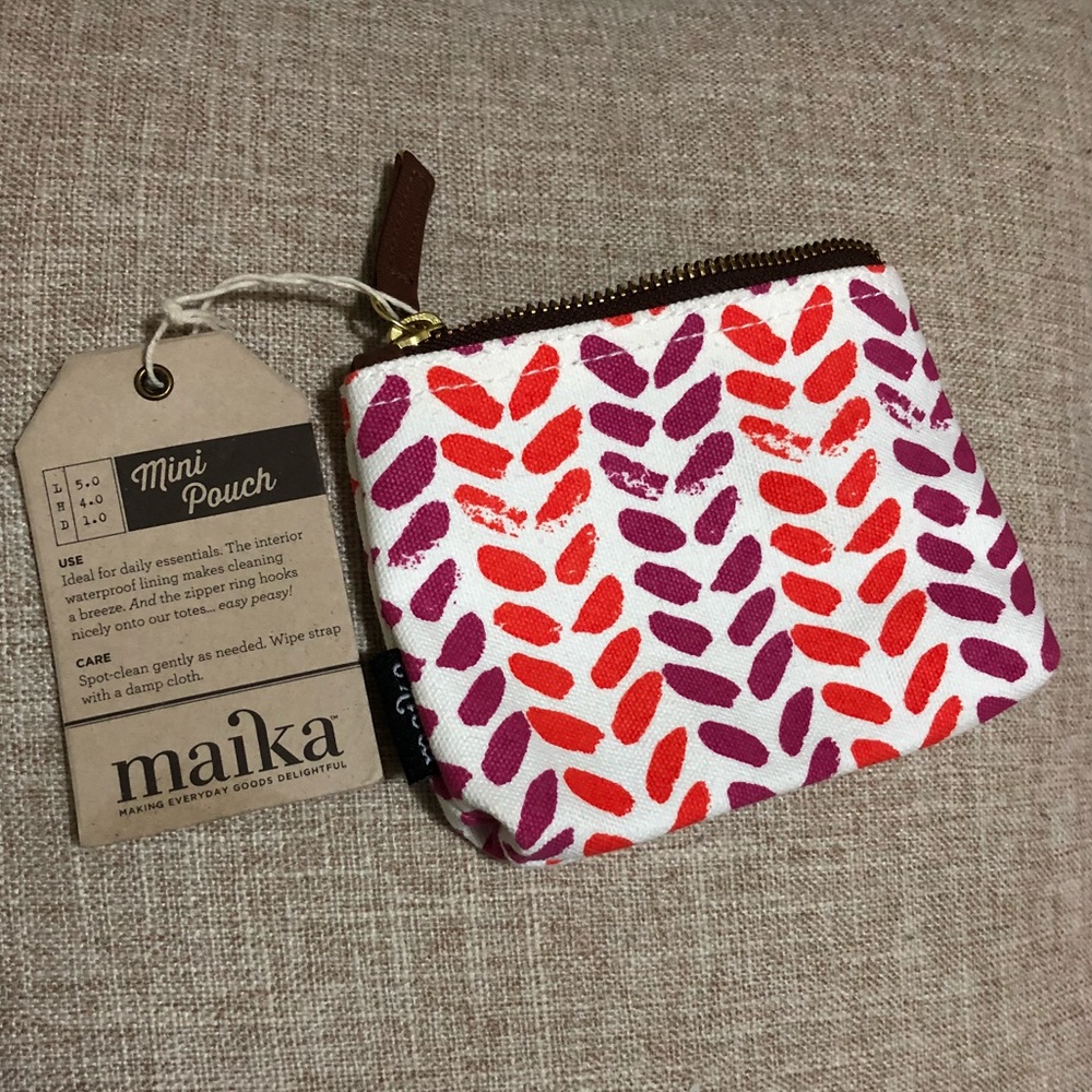 NWT vegan Maika pouch